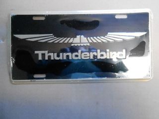  Ford Thunderbird License Plate New