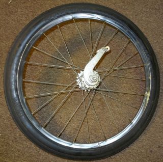 Vintage Semi Pneumatic Hard Tire Coaster Brake 20 inch Wheel for
