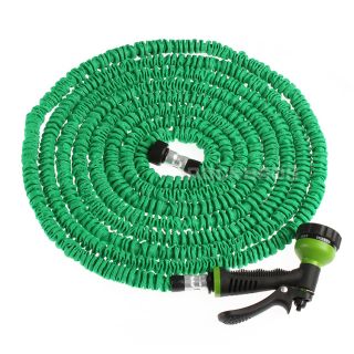 Expanding Garden Water Hose with Sprayer Nozzle Bike Washing Cleaning