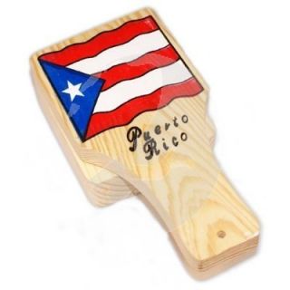 Wood Puerto Rico Flag Tostonera Tostones Rellenos Boricua Rican