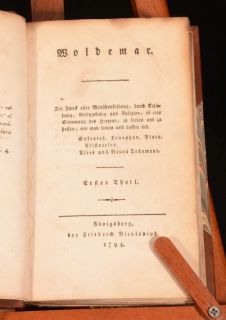 1794 Woldemar Friedrich Heinrich Jacobi German Philosophy