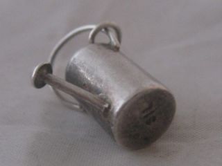  Charm c1960 Sterling Silver Gardners Watering Can Free P P UK