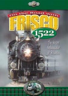 On The Road with Frisco 1522 Railroad DVD SLSF BNSF