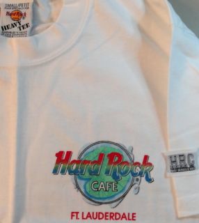 Hard Rock Cafe Fort Lauderdale Heavy Tee T Shirt Small