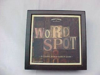 2007 Front Porch Classics Word Spot A Classic Word Search Game 100