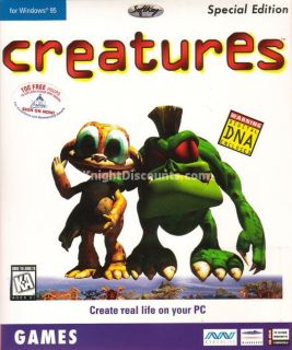 Creatures Original Vintage Sim PC Game New Box 711436700166