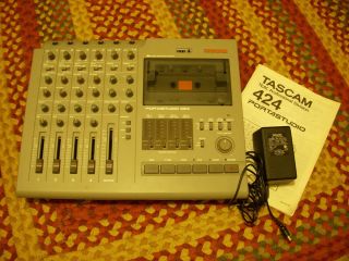  424 4 Track Analog Multitrack Cassette Tape Recorder