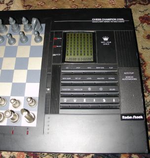 Chess Champion Set 2150L Radio Shack Garry Kasparov Electronic