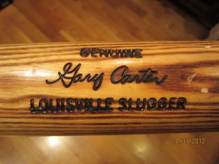 Gary Carter Game Used Bat Baseball Bat H B K 55