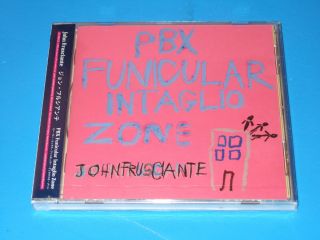 2012 JOHN FRUSCIANTE PBX FUNICULAR INTAGLIO ZONE JAPAN SHM CD BONUS