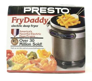 Brand New Presto Electric Fry Daddy Deep Fryer 05424
