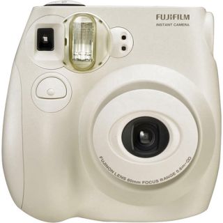 Fujifilm Fuji Instax Mini 7S Instant Film Camera White 074101942521