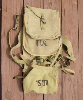  Original WWII US M1928 Haversack Pack Boyt 42
