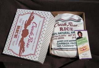 Garber Farms Cajun Creole Rose Rice Pantry Sack!