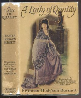 Lady of Quality Frances Hodgson Burnett G D Photoplay Edition 1896C