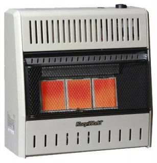 Kozy World KWP192 3 Plaque LP Gas Infrared Vent Free Wall Heater 15