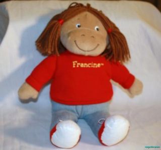 Francine Arthur Marc Brown 15 inch plush stuffed