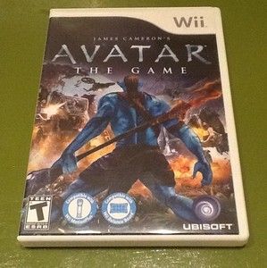  Avatar The Game Wii 2009 Barely Used Extra Fun With Wii Balance Board
