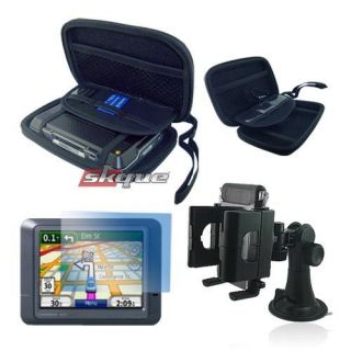 3in1 Case Bundle Accessories for Garmin Nuvi 4 3 GPS Eva Zipper Pouch