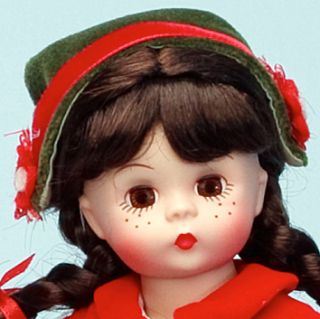 New in Box Madame Alexander Sending Christmas Cheer 8 inch Doll with