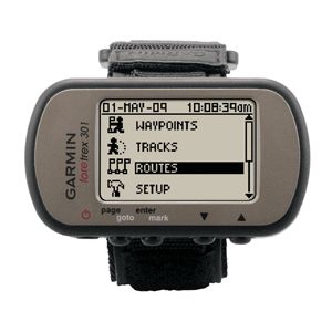 Garmin Foretrex 301 Wearable GPS Navigator Waterproof Grayscale Screen