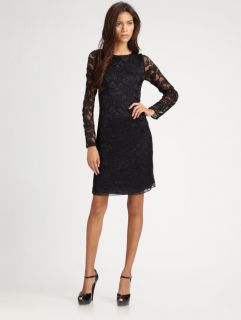 New $345 Diane Von Furstenberg New Zarita Black Lace Dress Size 4 Sold