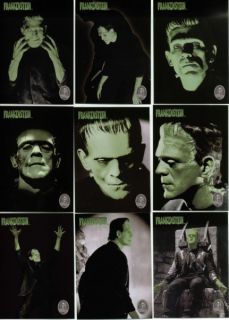 Frankenstein Artbox 2006 Complete Glow in The Dark Chase Card Set of