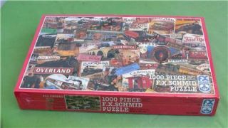 New SEALED 1992 FX Schmid 1000 PC Puzzle All Aboard Germany