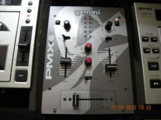 Gemini Professional DJ System 2 CDJ 10 CD Players PMX 40 Mixer w Hard