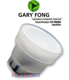 Gary Fong lightsphere CLOUD Collapsible FOR NIKON SB R200 SB 800 1 SB