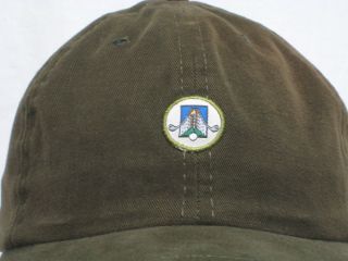 Mira Vista Country Club New Golf Hat Army Green Made in USA