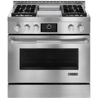  36 Pro Style Stainless Steel Free Standing Gas Range JGRP536WP