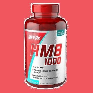 Met Rx HMB 1000 mg Serving BUILD MUSCLE MASS 90 Caps 4 X Stronger WW