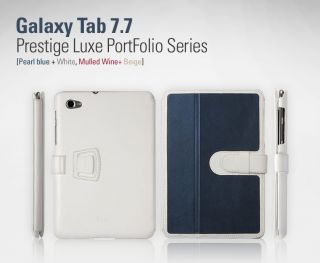Zenus] Galaxy Tab LTE 7.7 leather case Prestige Luxe Portfolio series