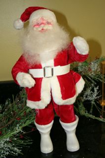 Vintage old Harold Gale santa claus doll display Christmas decoration