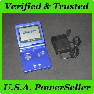 Nintendo Game Boy Advance SP GBA AGS 001 Cobalt Blue 045496713843