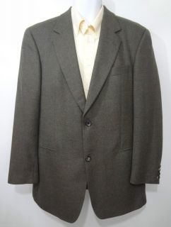 Hugo Boss Galilei Moss Green Wool Cashmere Suit Jacket Sport Coat 40 R