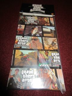 Grand Theft Auto GTA San Andreas Gift Wrap Wrapping Paper NEW PROMO