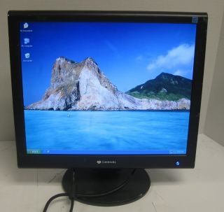Gateway FPD1765 17 inch Flat Panel LCD Monitor Display VGA DVI 901J