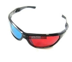 1pair Red Blue 3D Dimensional 3D Glasses DVD Movie Game