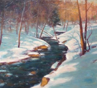 Karl Thomas Utah Plein Air Landscape Oil Painting Impressionist Huge