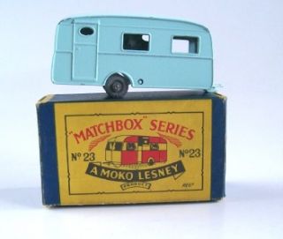 Matchbox Moko Lesney 23 Berkeley Cavalier Caravan MIB