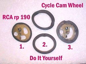 Cycle Cam Kit for RCA 45 Phonograph Record Player RP190