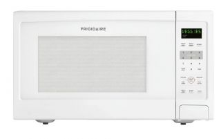 New Frigidaire 1 6 CU ft White Countertop Microwave Oven FFCE1638LW