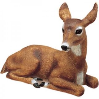 Deer Family Garden Statues Doe Buck Fawn Animal Decor