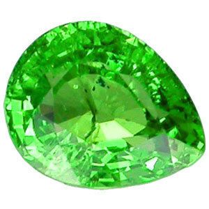  Green Garnet 6 6 x 5 2 mm Pear Shape Loose Gemstones 1 11 Carat