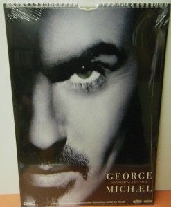 George Michael Official 1997 Calendar SEALED 11 3 4 x 16 3 4 Danilo