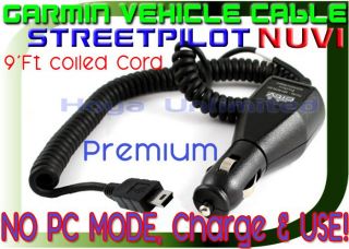 Car Charger for Garmin Nuvi 200 250 260 330 660 760 780