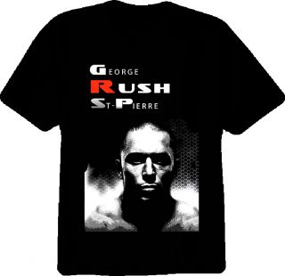  George St Pierre Rush UFC T Shirt