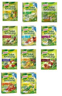 Knorr Salat Kroenung Salad Dressing 5pack Diff Flavors